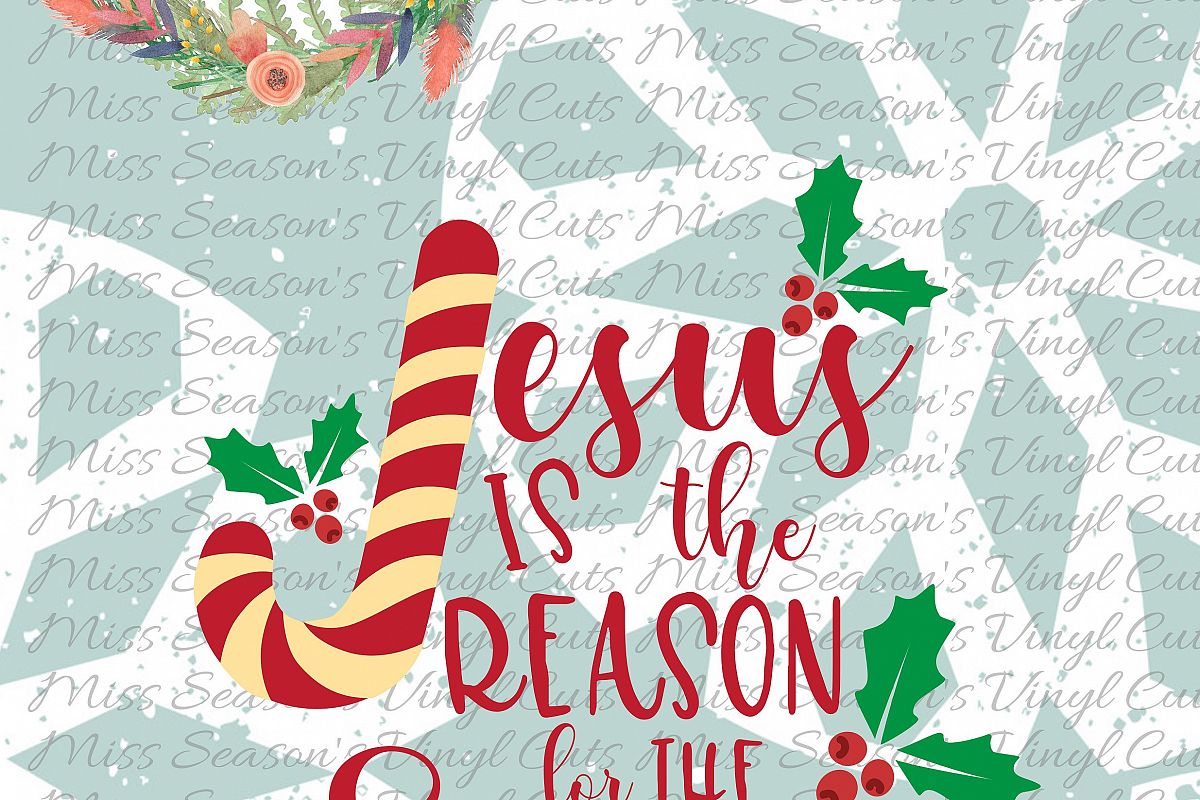 Jesus is the Reason Svg example image 1