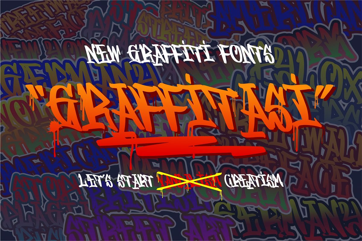 GRAFFITASI - Street Fonts example image 1
