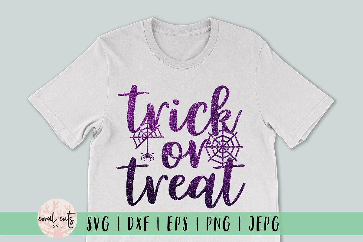 Trick Or Treat - Halloween SVG EPS DXF PNG Cutting Files example image 1
