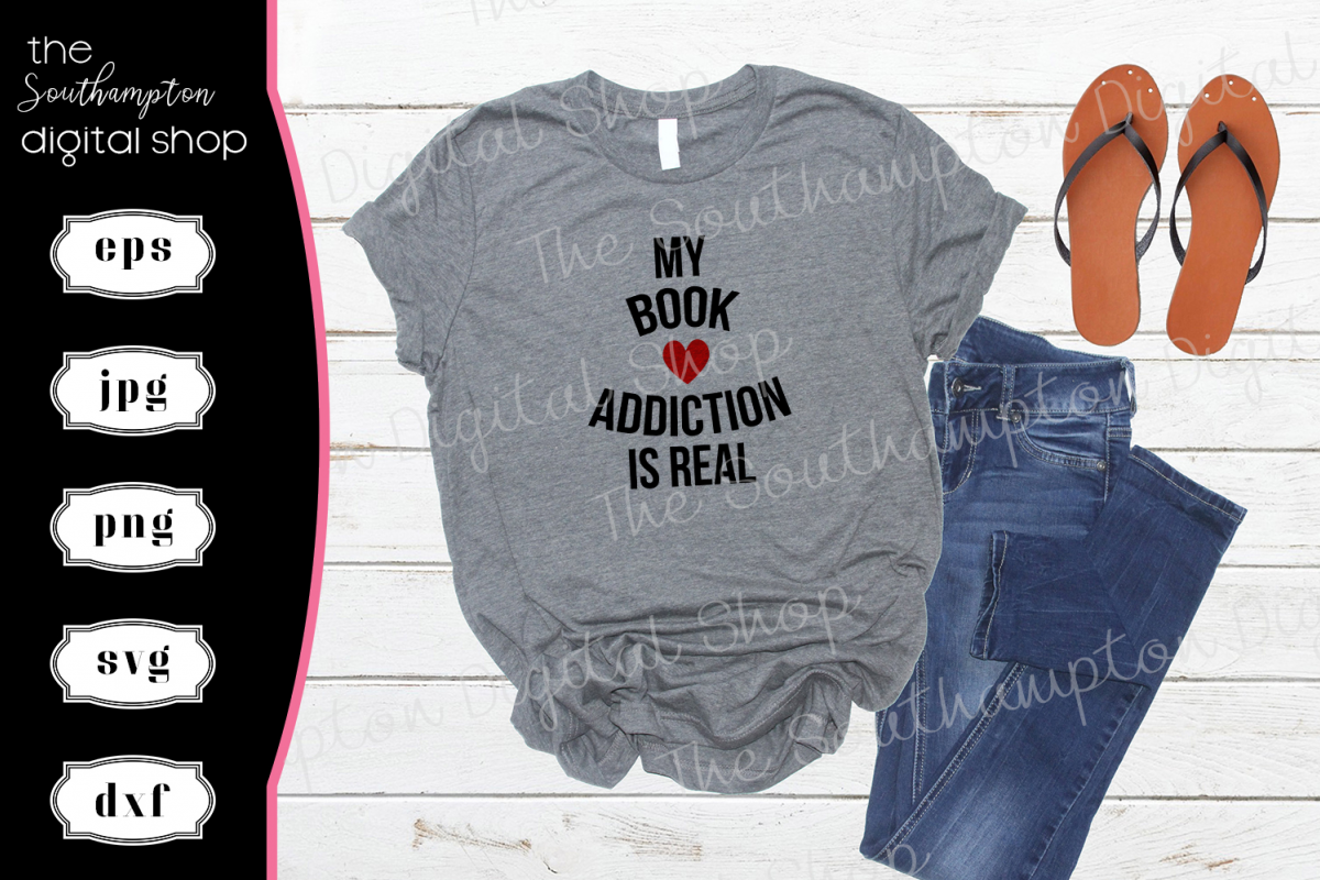My Book Addiction Is Real example image 1