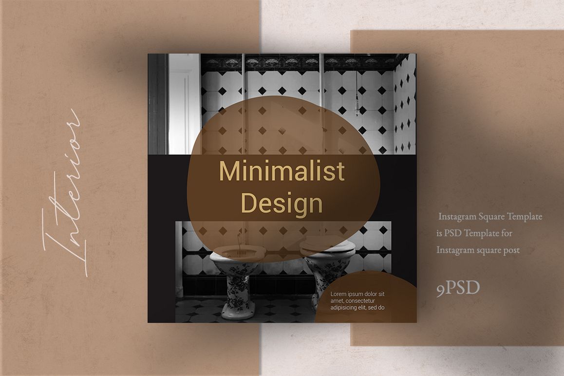 Interior Instagram Templates example image 1