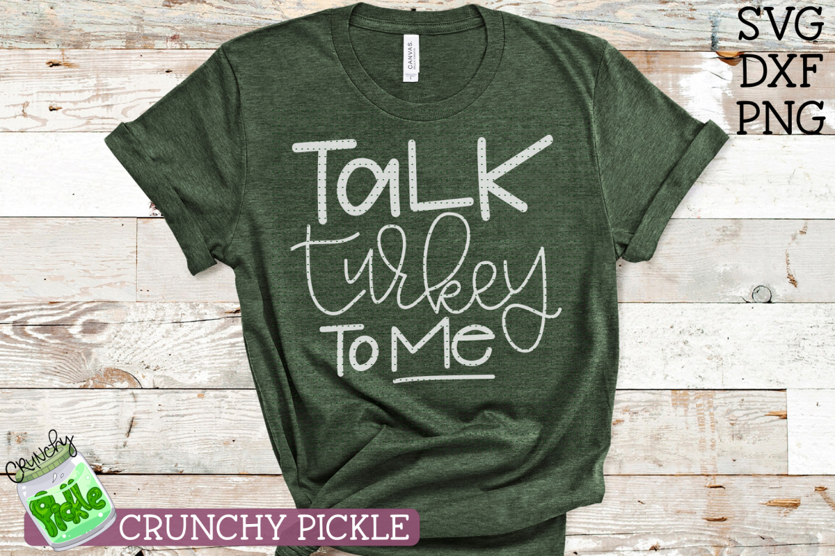 Talk Turkey To Me SVG example image 1