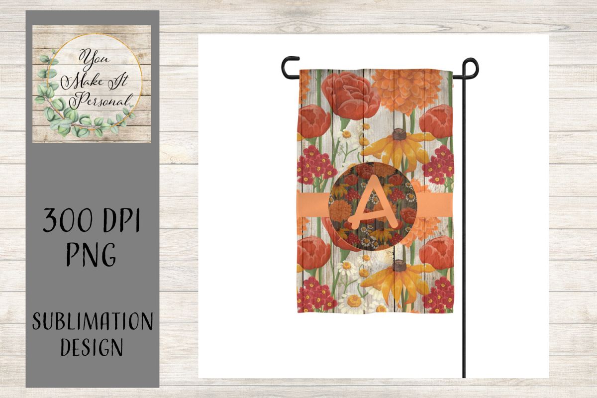 Fall Garden Flag example image 1