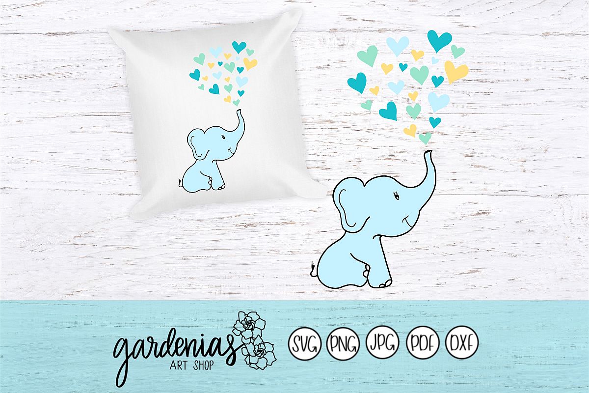 Baby Elephant Hearts example image 1