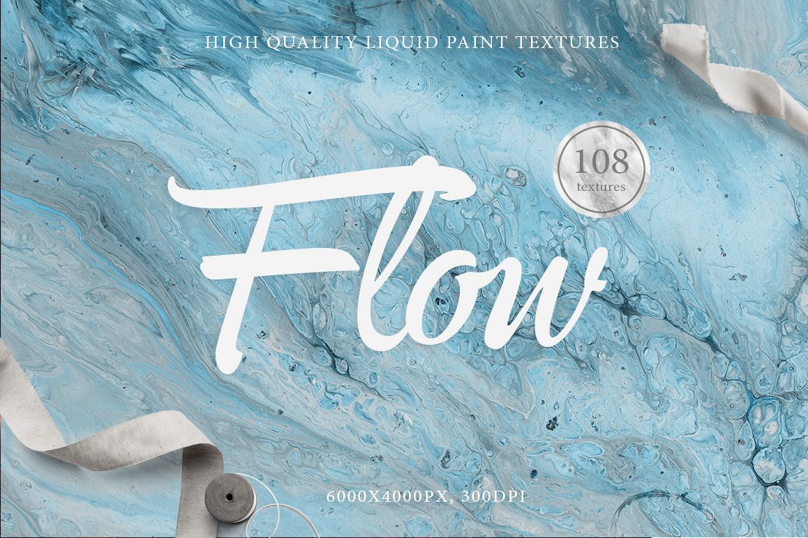 108 Flow Liquid Textures example image 1