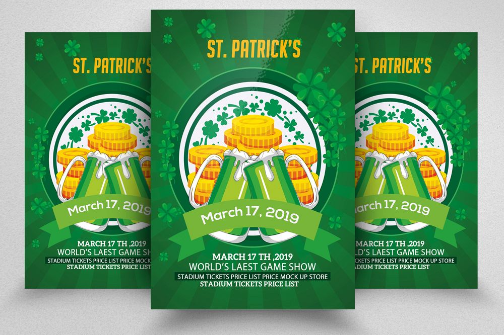 St. Patricks Day Flyer example image 1