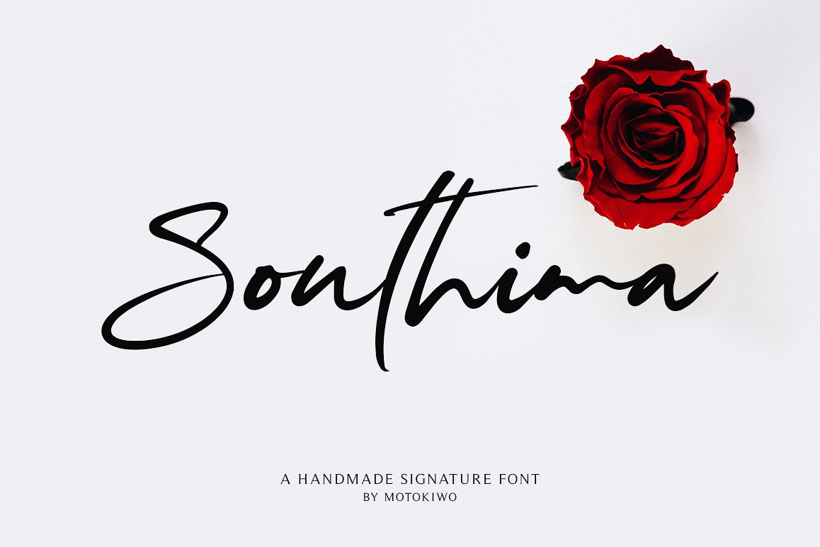 Southima - Modern Script example image 1