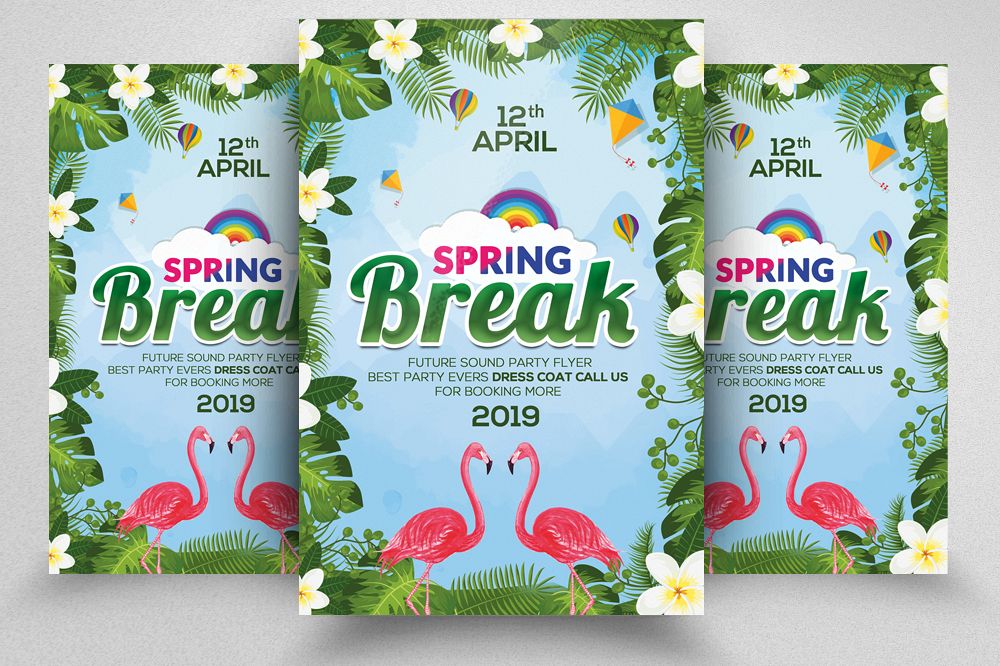 Spring Festival Flyer Template example image 1