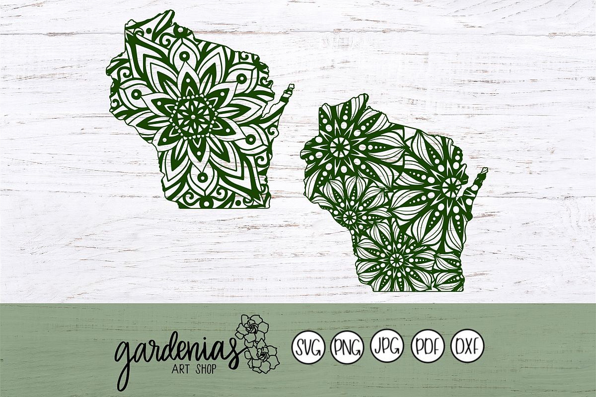 Wisconsin Mandalas example image 1