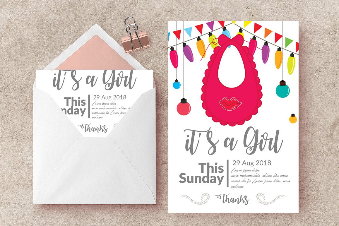 Baptism Flyer Template example image 1