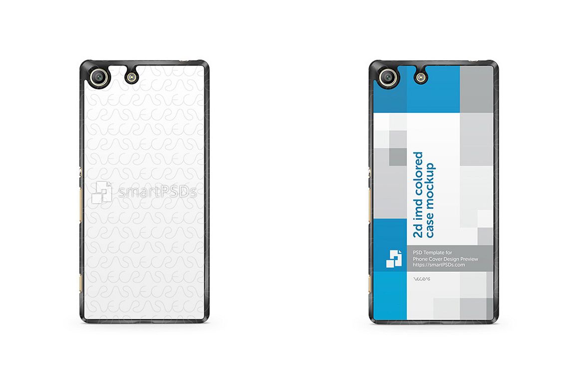 Sony Xperia M5 2d IMD Colored Mobile Case Design mockup 2015 example image 1