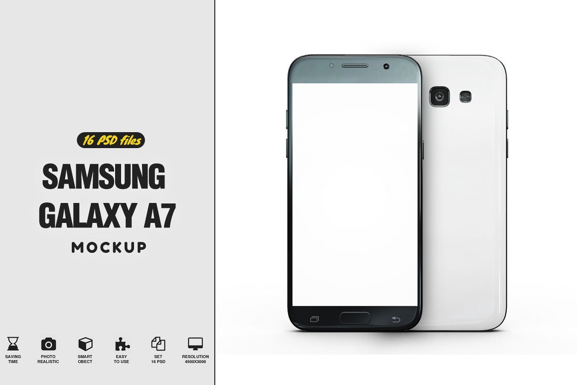 Samsung Galaxy A7 Mockup example image 1