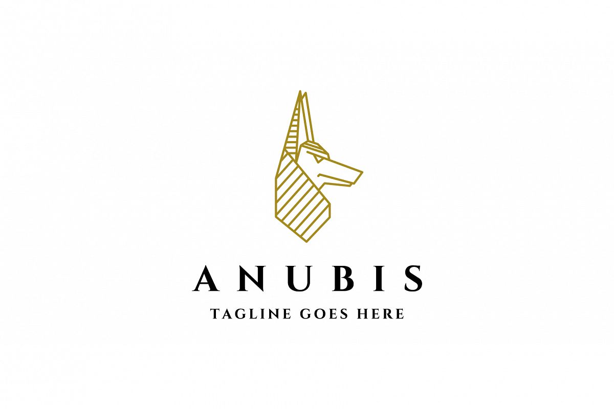 anubis egyptian god logo example image 1