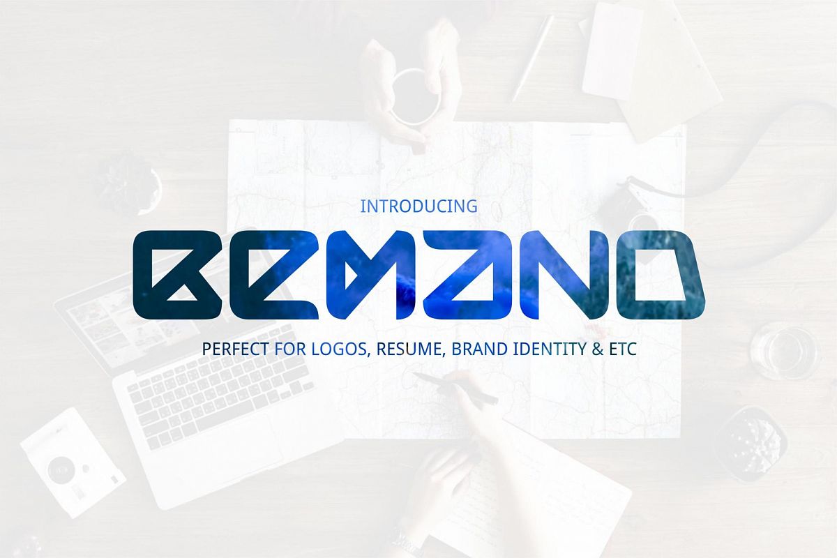 Bemand | A Brand Identity Font example image 1