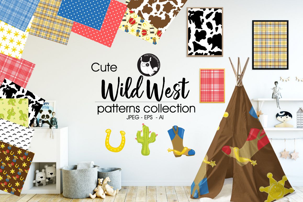 Wild west princedigital papers example image 1