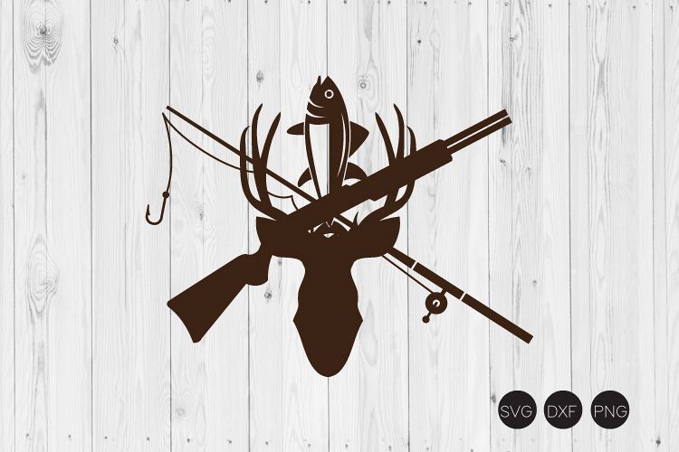 Hunting SVG, Fishing SVG (285117) | Cut Files | Design Bundles