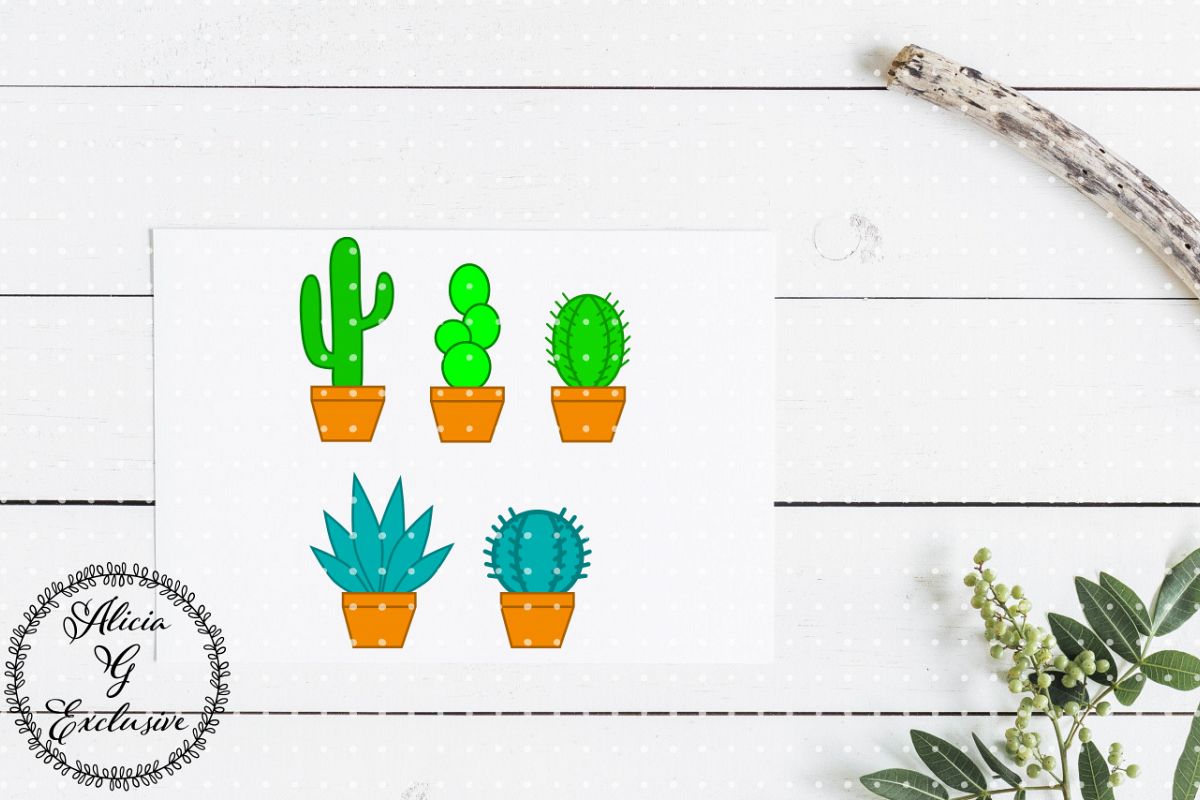 Cactus Set example image 1