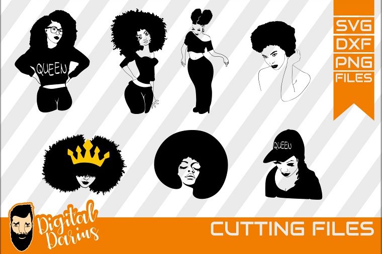 Black Queen Free Svg Layered Svg Cut File