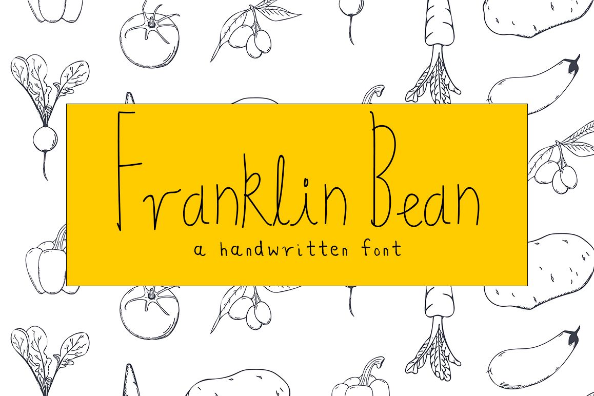 Franklin Bean Font example image 1
