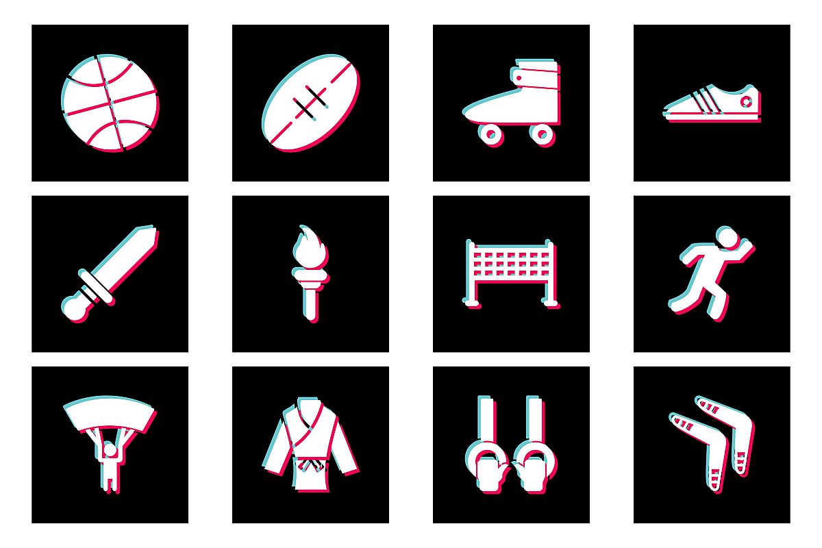 Set Of Sports And Game Icons example image 1