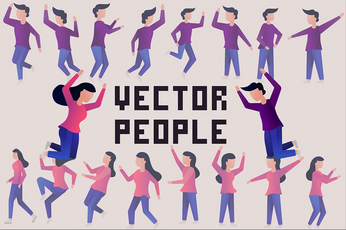 Vector People example image 1