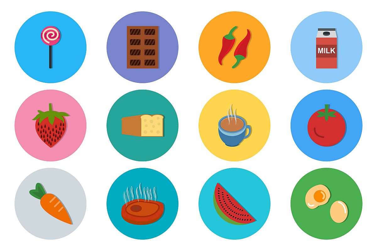 Set Of Food Icons example image 1