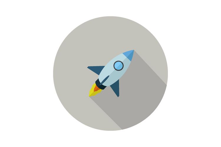 Rocket icon example image 1