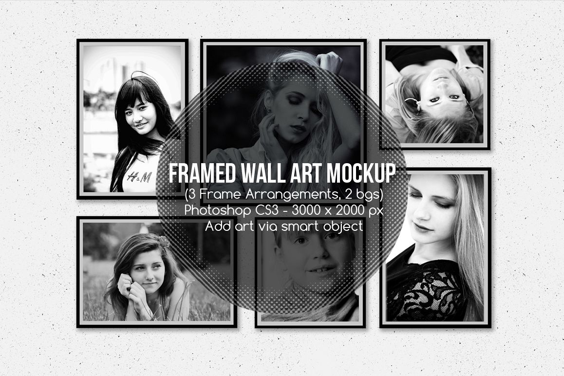 Framed Wall Art Mockup v1 example image 1