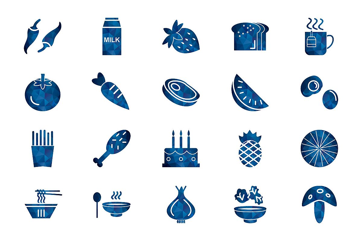 Set Of Food Icons example image 1