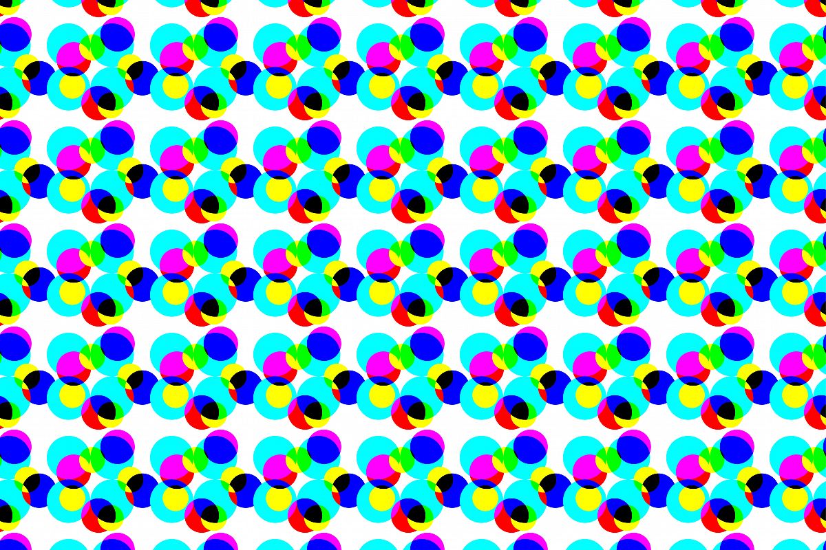 Seamless vector background with abstract geometric pattern. Abstract digital glitch graphic. example image 1