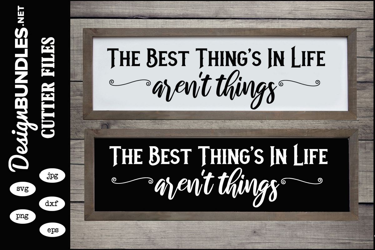 The Best Things SVG example image 1