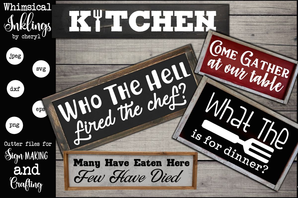 Come Gather SVG Set example image 1