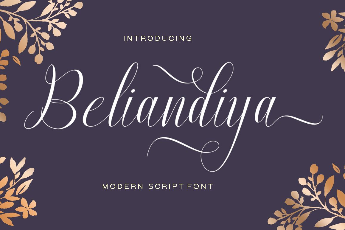 Beliandiya Script example image 1
