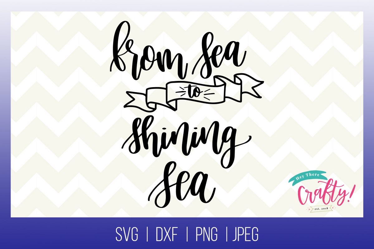 From Sea to Shining Sea | Digital File example image 1