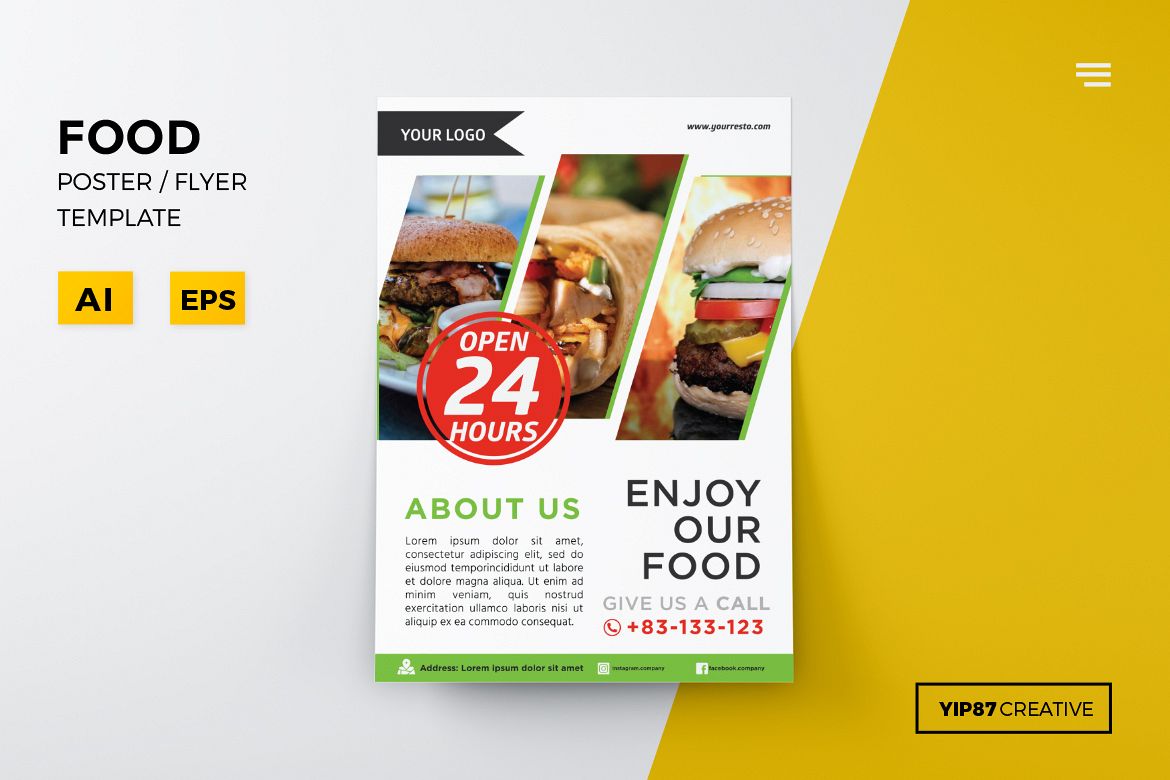 Food Flyer example image 1