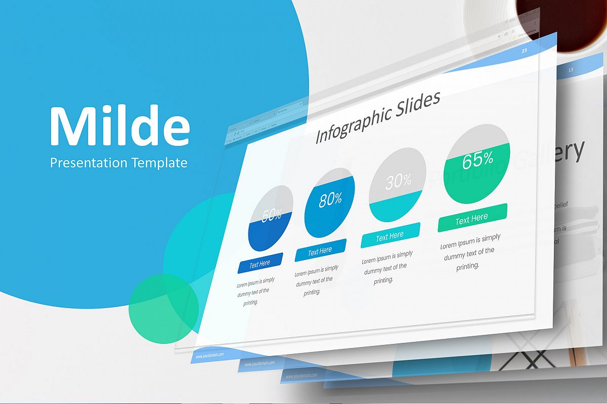 Milde - Multipurpose Keynote Presentation Template example image 1
