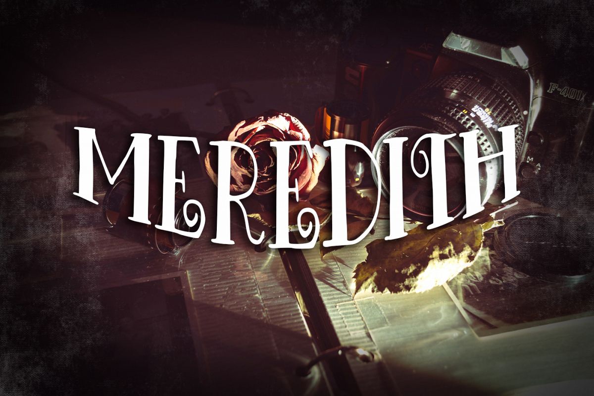 Meredith Font example image 1
