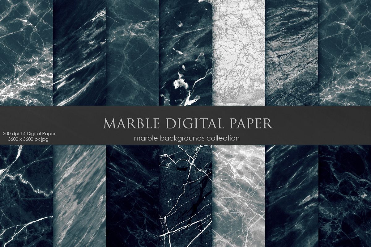 Marble Digital Paper example image 1