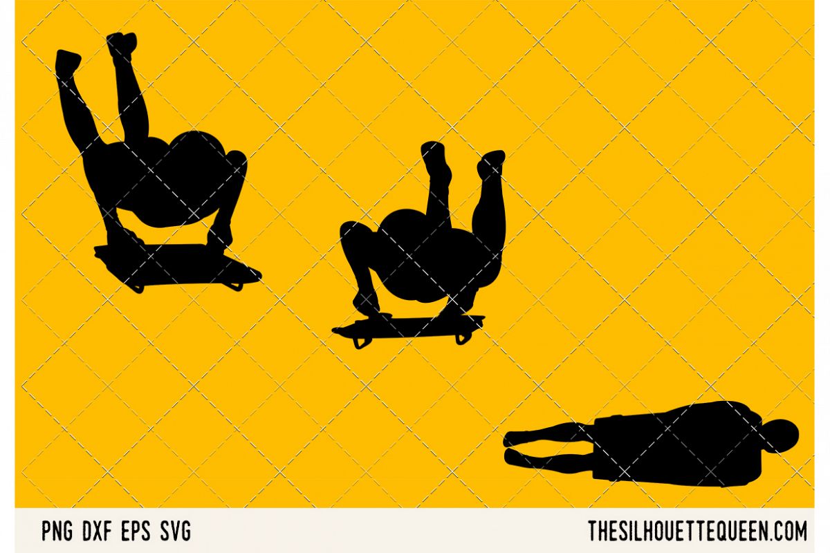 Skeleton Sport SVG example image 1