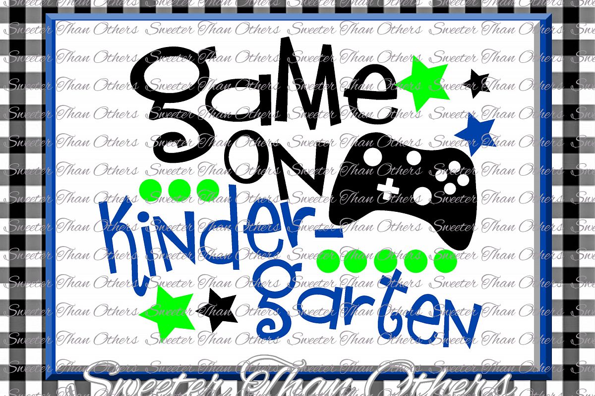 Download Kindergarten SVG Kindergarten Game On cut file First Day