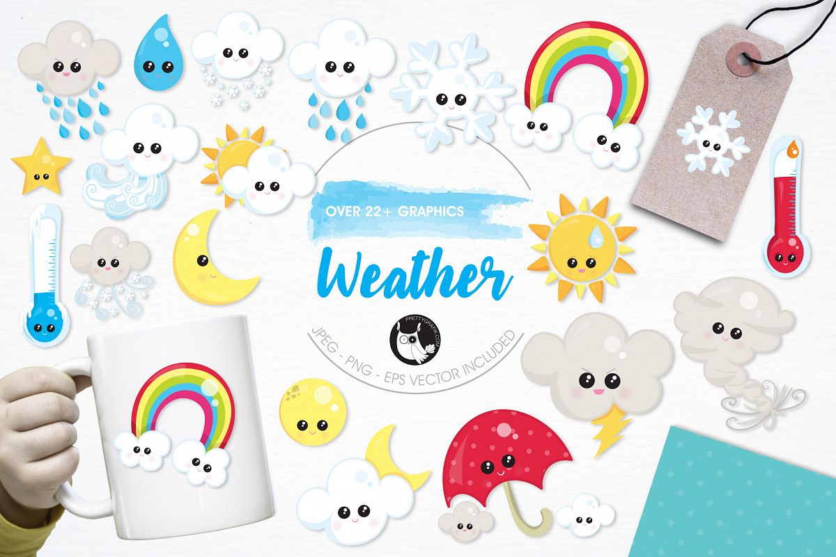 Weather graphics and illustrations example image 1