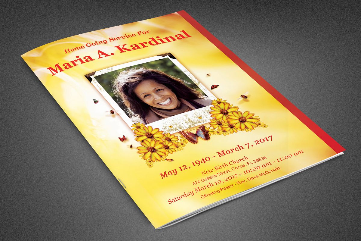 Light of Life Funeral Program example image 1