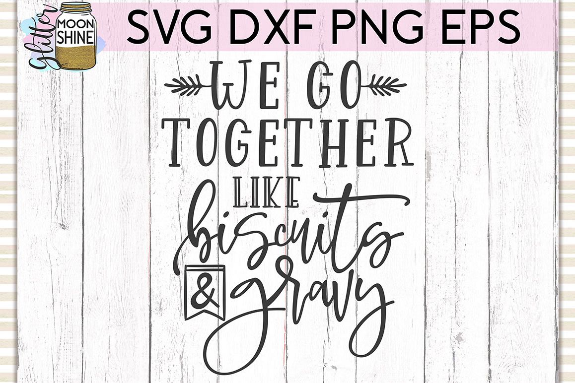 We Go Together SVG DXF PNG EPS Cutting Files example image 1