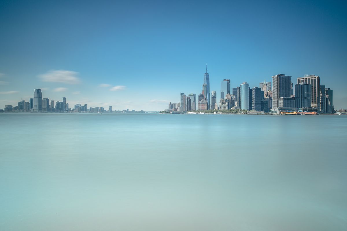 Jersey city and Downtown Manhattan view example image 1