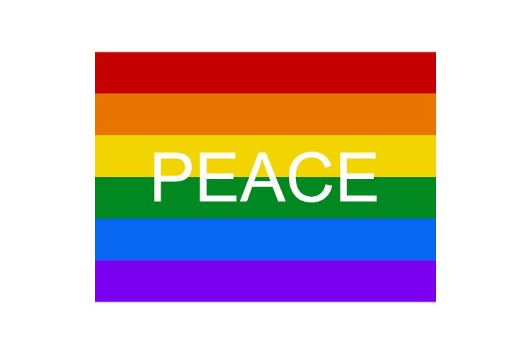 Peace flag example image 1