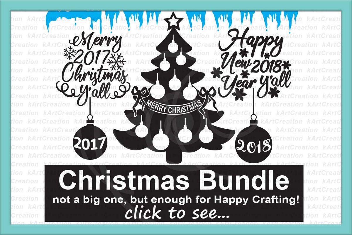 Christmas svg bundle, Christmas svg files, Christmas Trees example image 1