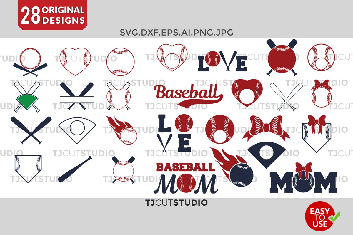 Dxf Baseball Svg Eps Your Team Svg Baseball Monogram Svg Baseball Ball Svg Cut File Png Baseball Logo Svg Silhouette Cricut Collage Craft Supplies Tools