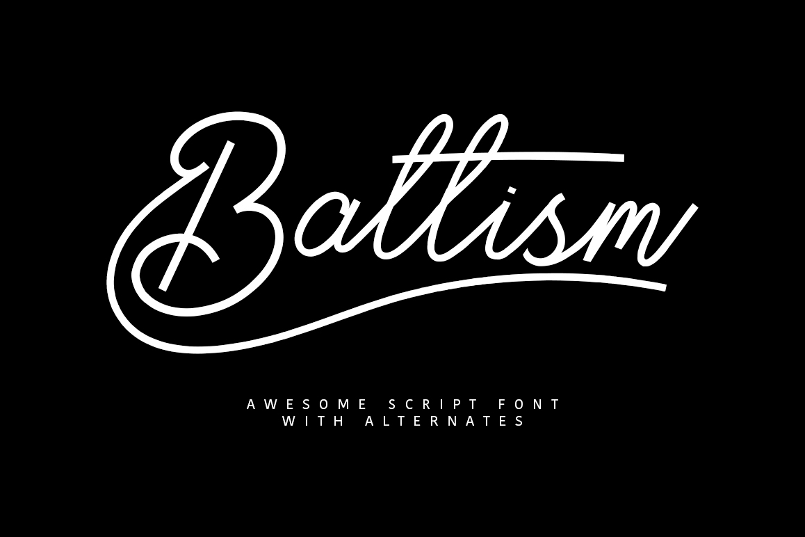 Baltism Typeface example image 1