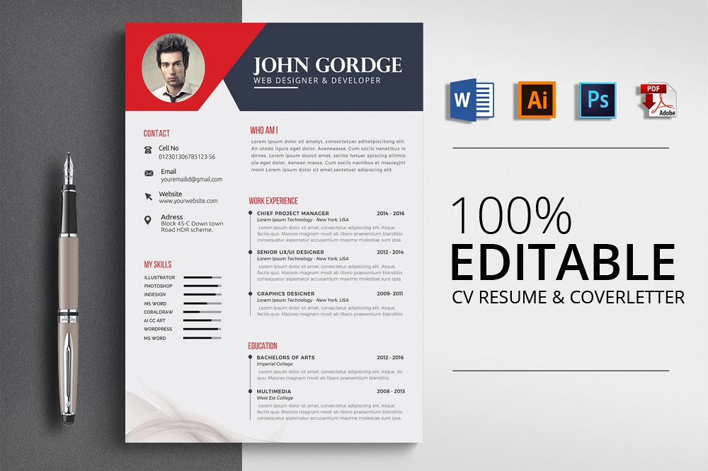cv word resume template word resume template 2015