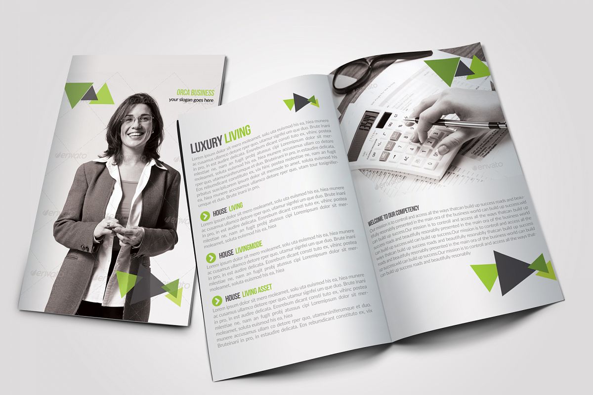 Business Dealing Bifold Brochure example image 1